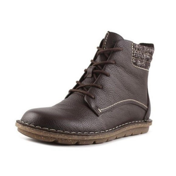 Clarks Shoes - Clarks Tamitha Rose Boots in Dark Brown